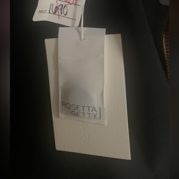 ROSETTA GETTY Peak Lapel Houndstooth Jacket - Size 2 - NWT Retail $1690! - Picture 4 of 5